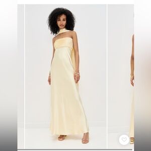 Yellow Runway the Label Dress
